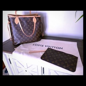 Louis Vuitton Monogram Tote and Removable pouch